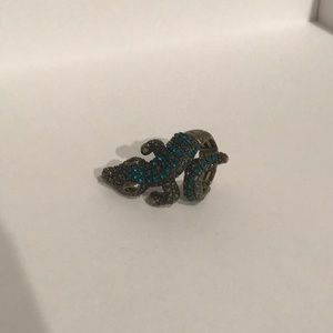 Alligator Encrusted Ring